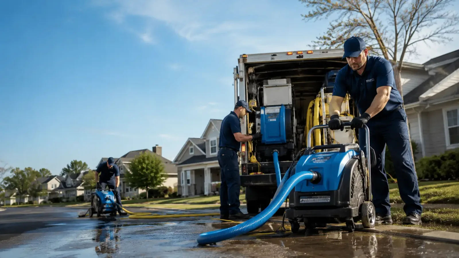 Flood Damage Cleanup in Tulare, SD